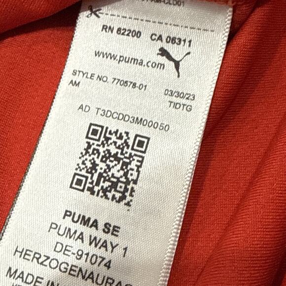 PUMA Psv Einshoven 23/24 Soccer Jersey Mens Size XL 77057801 - Picture 9 of 12